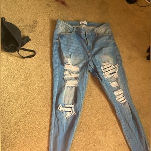 blue jeans size 12
